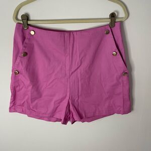 “Happily Grey” pink shorts NWT size XL